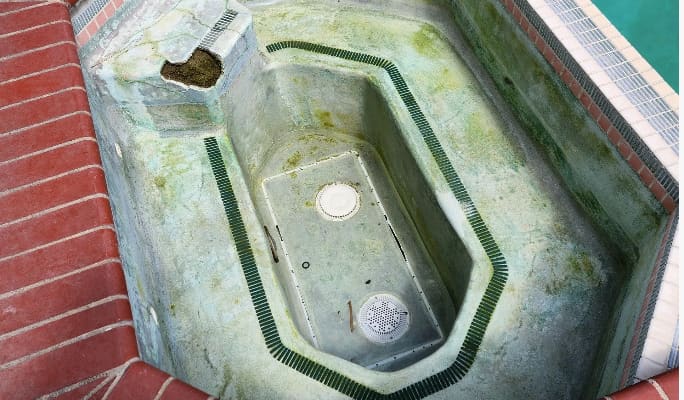 Pool Renovation before