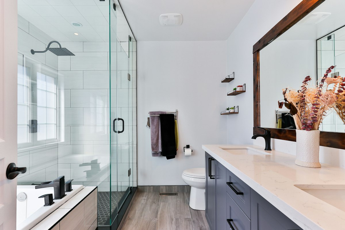 Bay Area bathroom renovation project in progress
